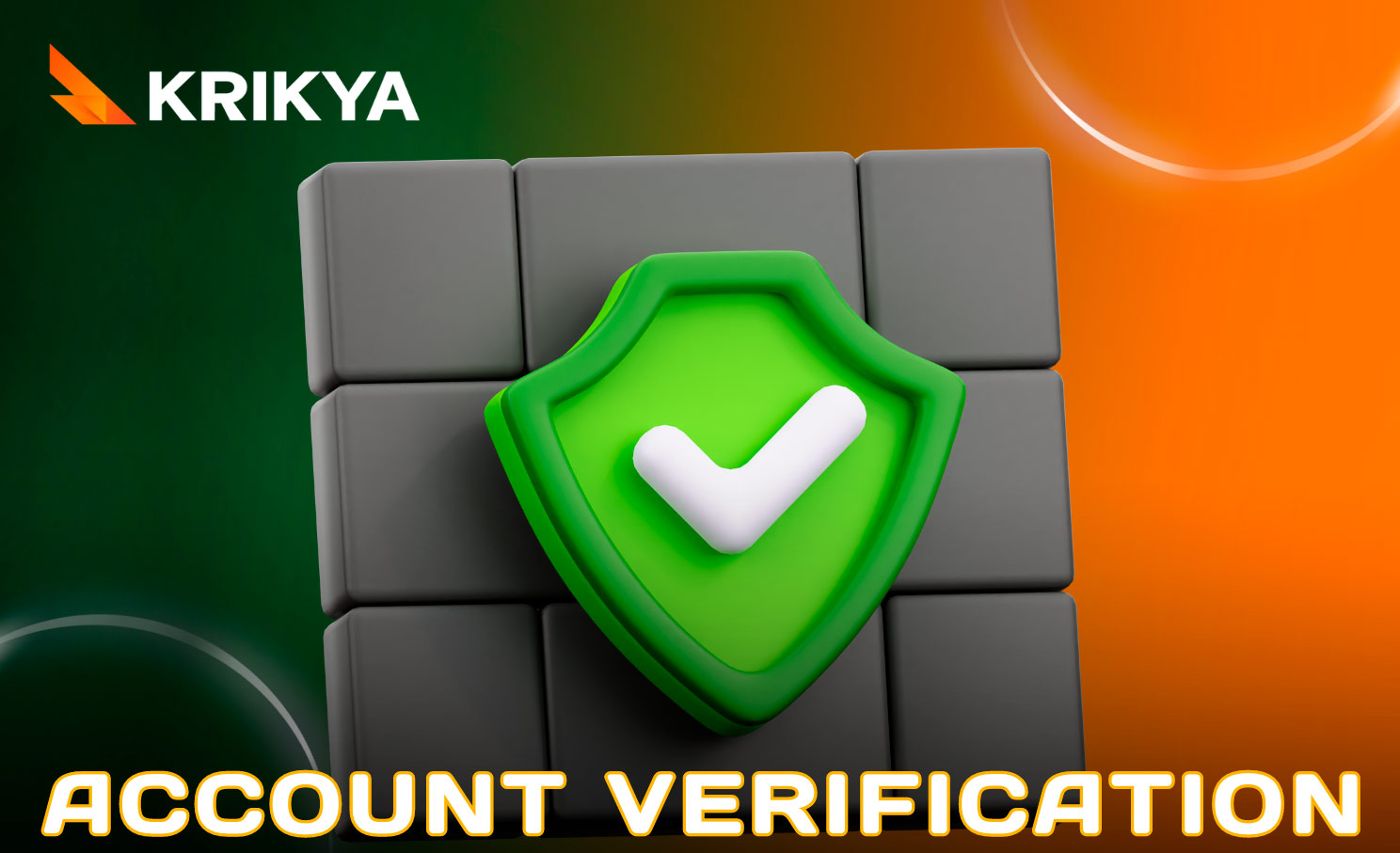 How to verify your account in Krikya