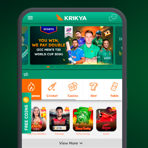 Open the Krikya App