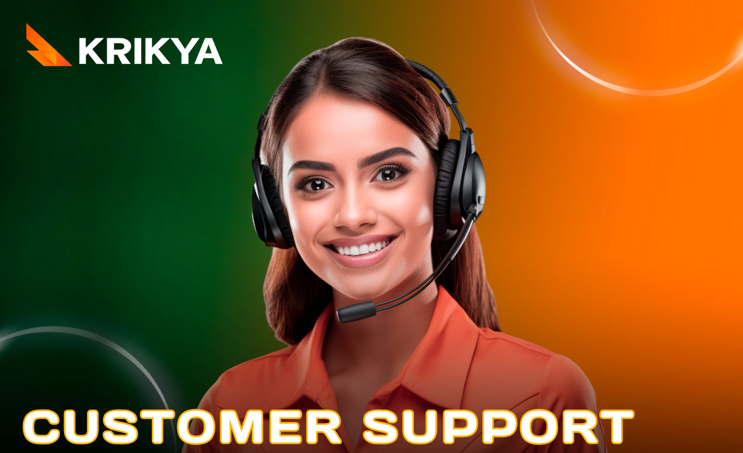 Krikya support team to help you deposit funds