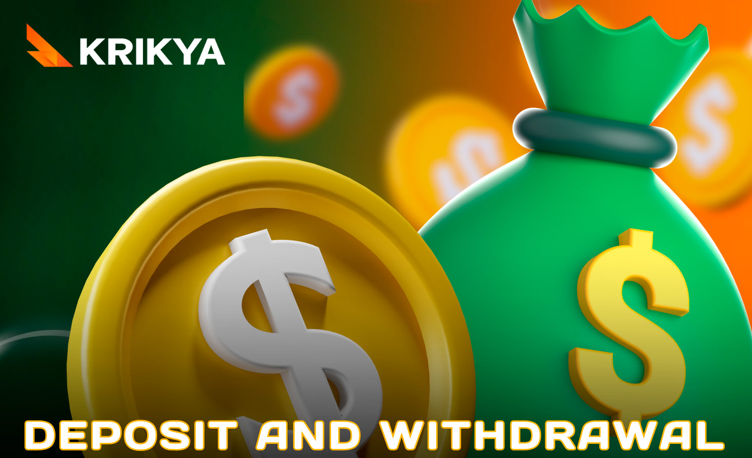 Krikya Bangladesh offers various deposit and withdrawal methods