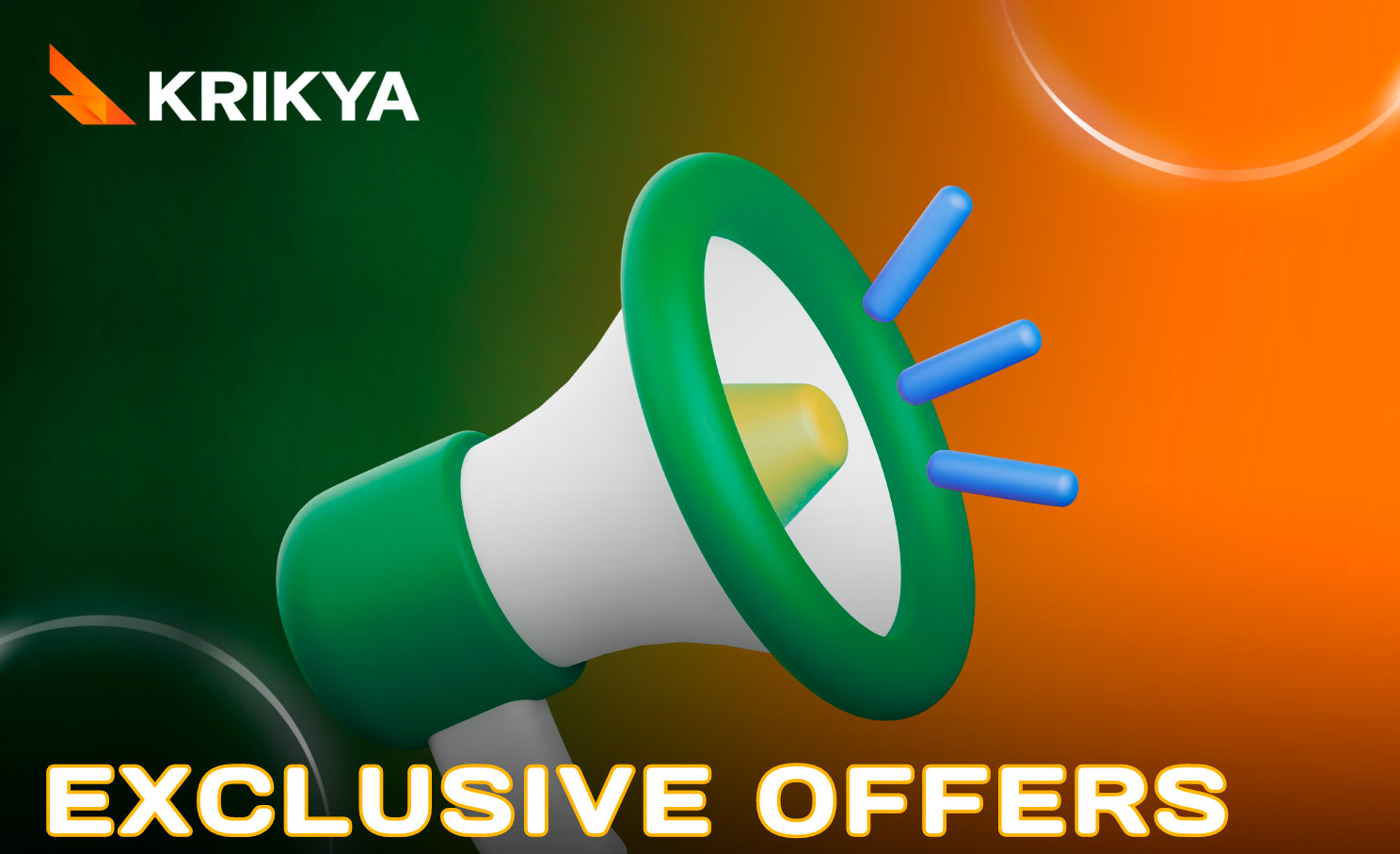 A variety of exclusive offers and promotions are available on the Krikya website