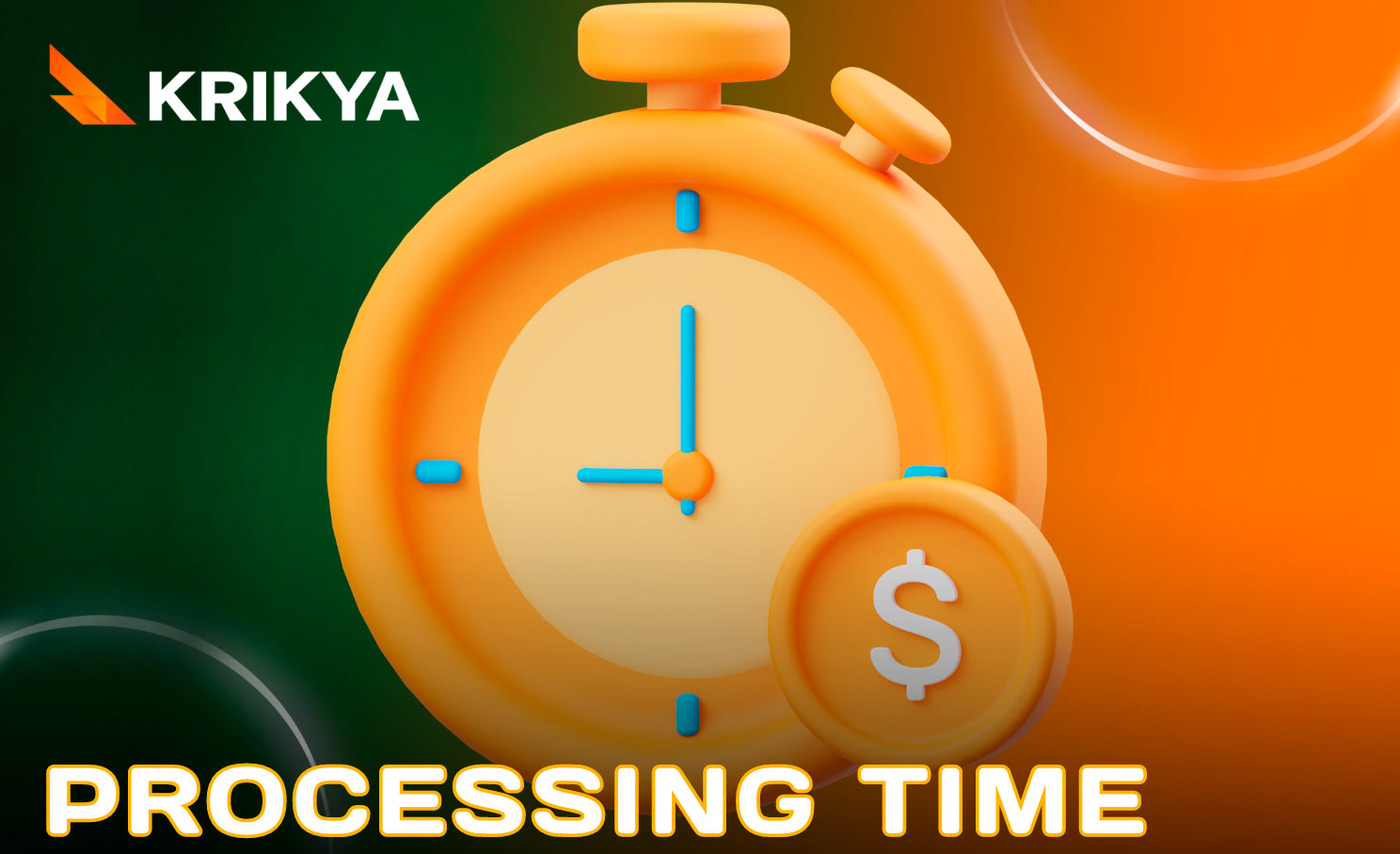 How long does it take to pay using the payment method in Krikya