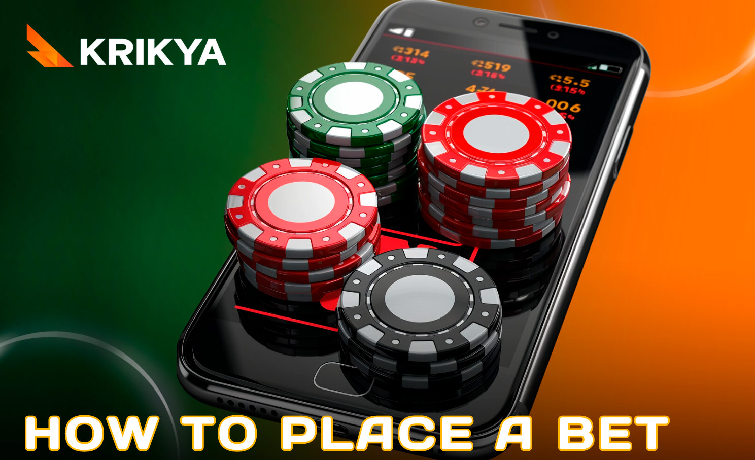 For instructions on sports betting in the Krikya app