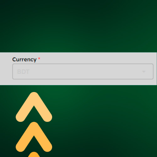 Select the desired currency on the Krikya website