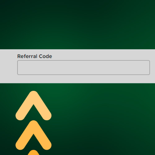 Enter your referral code